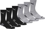 PUMA mens 6 Pack Crew Socks - Image 8